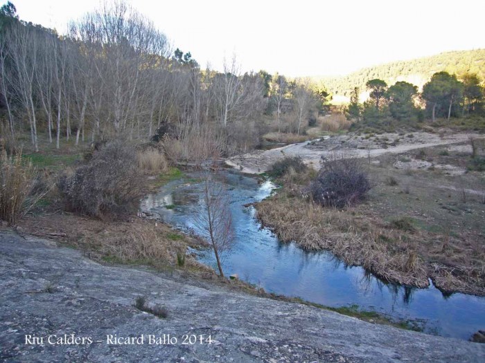 Calders - Riu Calders - Hivern 2014.