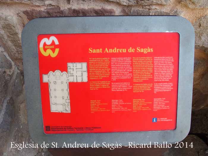 Església de Sant Andreu de Sagàs