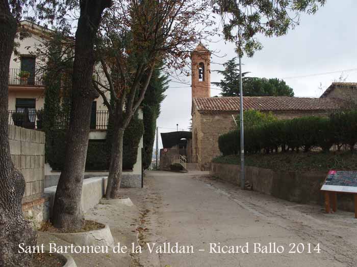 Església de Sant Bartomeu de la Valldan - Berga