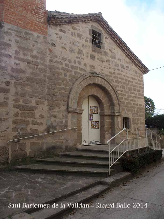 Església de Sant Bartomeu de la Valldan - Berga