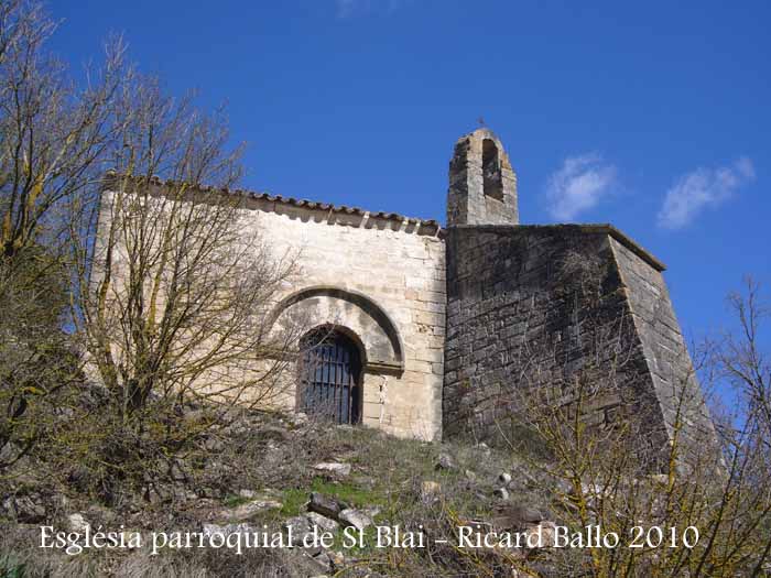 Església de Sant Blai del Fonoll – Passanant i Belltall