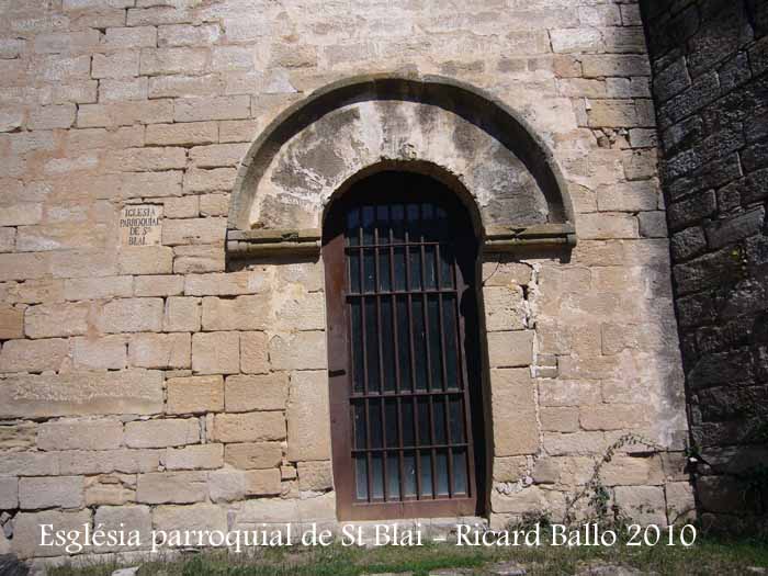 Església de Sant Blai del Fonoll – Passanant i Belltall