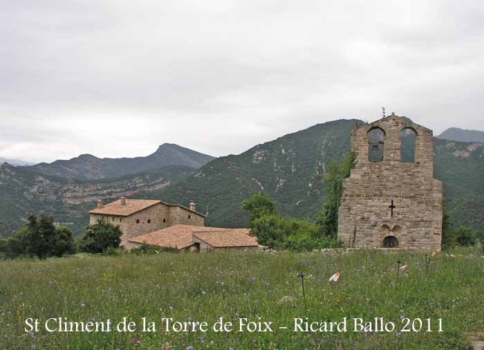 Església de Sant Climent de la Torre de Foix – Guardiola de Berguedà