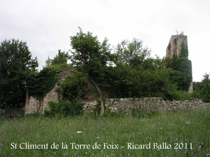 Església de Sant Climent de la Torre de Foix – Guardiola de Berguedà