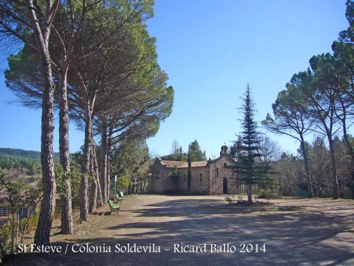 Església de Sant Esteve de la Colònia Soldevila – Balsareny