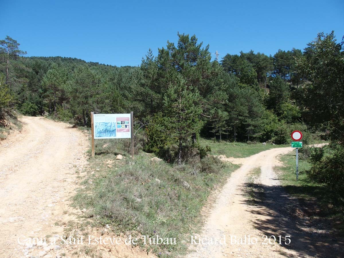 Camí a l'Església de Sant Esteve de Tubau – Sant Jaume de Frontanyà