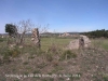 Església de Sant Genís de la Vall dels horts – Sant Fruitós de Bages - Al fons, el Mas de Les Oliveres.