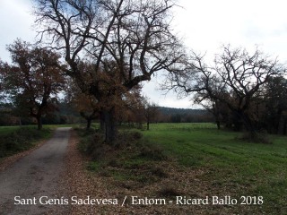 Església de Sant Genís Sadevesa – Sant Bartomeu del Grau - Entorn