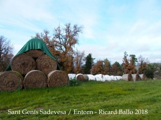 Església de Sant Genís Sadevesa – Sant Bartomeu del Grau - Entorn