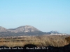 Vistes del castell de Montgrí, des de l'Església de Sant Iscle i Santa Victòria – Serra de Daró