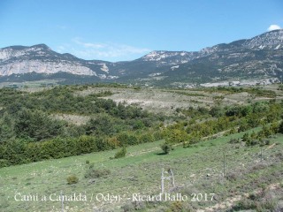 Camí a l\'església de Església de Sant Joan de Canalda – Odèn