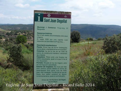 Església de Sant Joan Degollat – Puig-reig