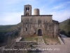Església de Sant Julià de Coaner – Sant Mateu de Bages - Darrere, apareix la torre de l'antic Castell de Coaner.
