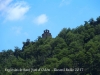 Església de Sant Just d'Odèn - Entorn. Fotografia obtinguda amb teleobjectiu, des d'un lloc proper al punt (1).