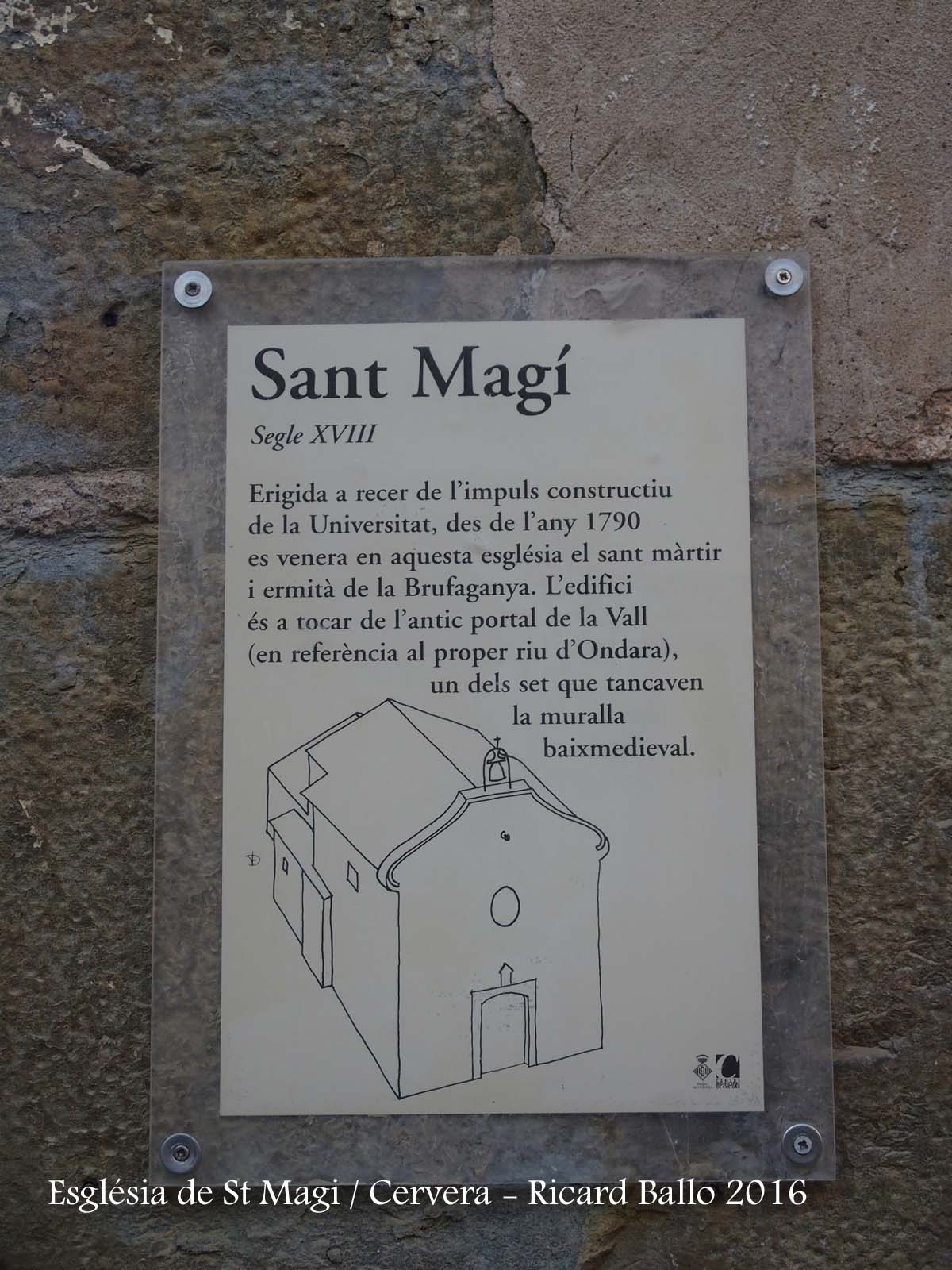 Església de Sant Magí – Cervera