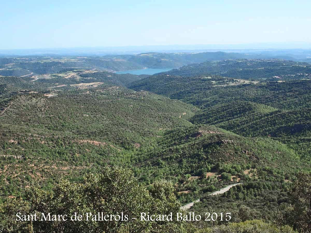 Vistes des de l' Església de Sant Marc de Pallerols de Rialb – La Baronia de Rialb