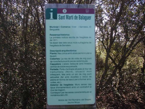 Església de Sant Martí de Balaguer – Viver i Serrateix