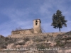 L\'església de Sant Martí de Cellers vista des del llogaret de Cellers.