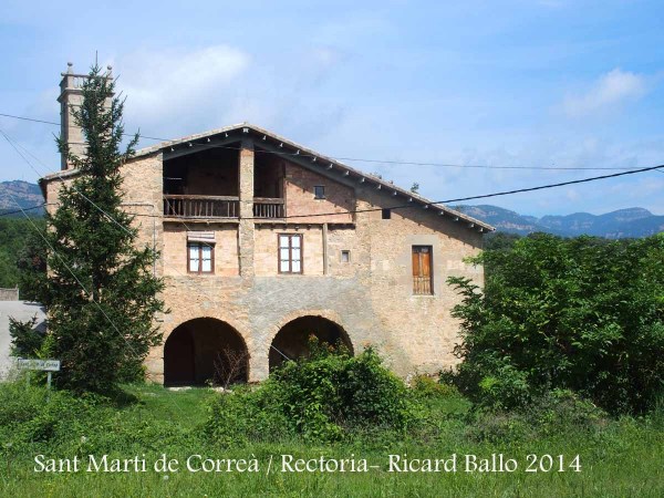 Església de Sant Martí de Correà – L’Espunyola - Rectoria.