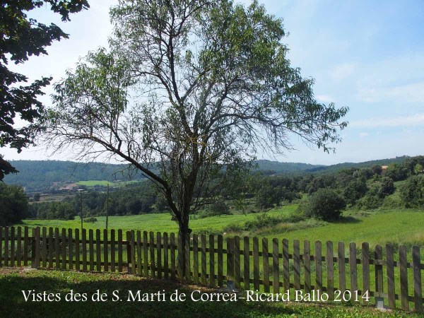 Vistes des de l'Església de Sant Martí de Correà – L’Espunyola