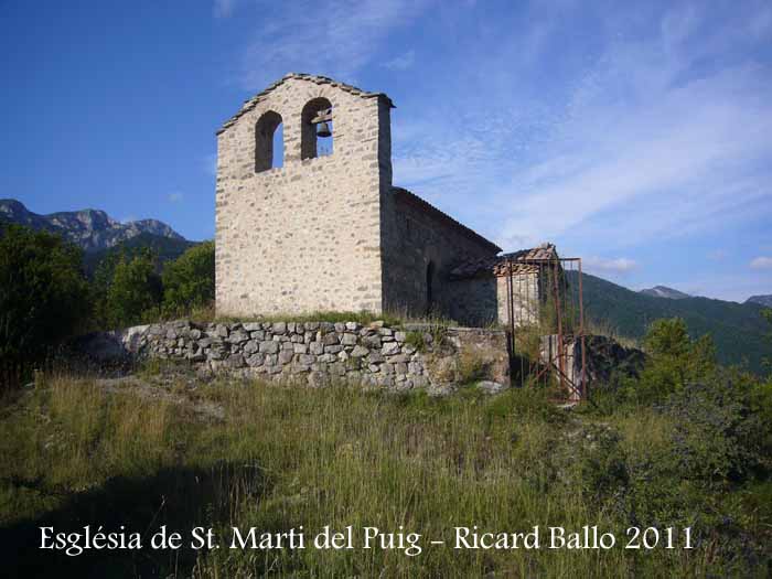 Església de Sant Martí del Puig de la Baga – Gisclareny