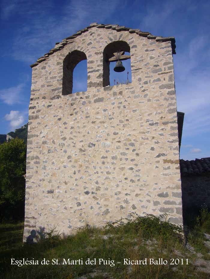 Església de Sant Martí del Puig de la Baga – Gisclareny