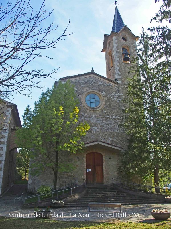 Santuari de la Mare de Déu de Lurda de La Nou de Berguedà