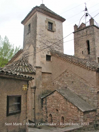 Església de Sant Martí - Mura - Comunidor.