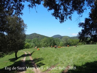 Vistes des del camí a l'Església de Sant Martí Vell