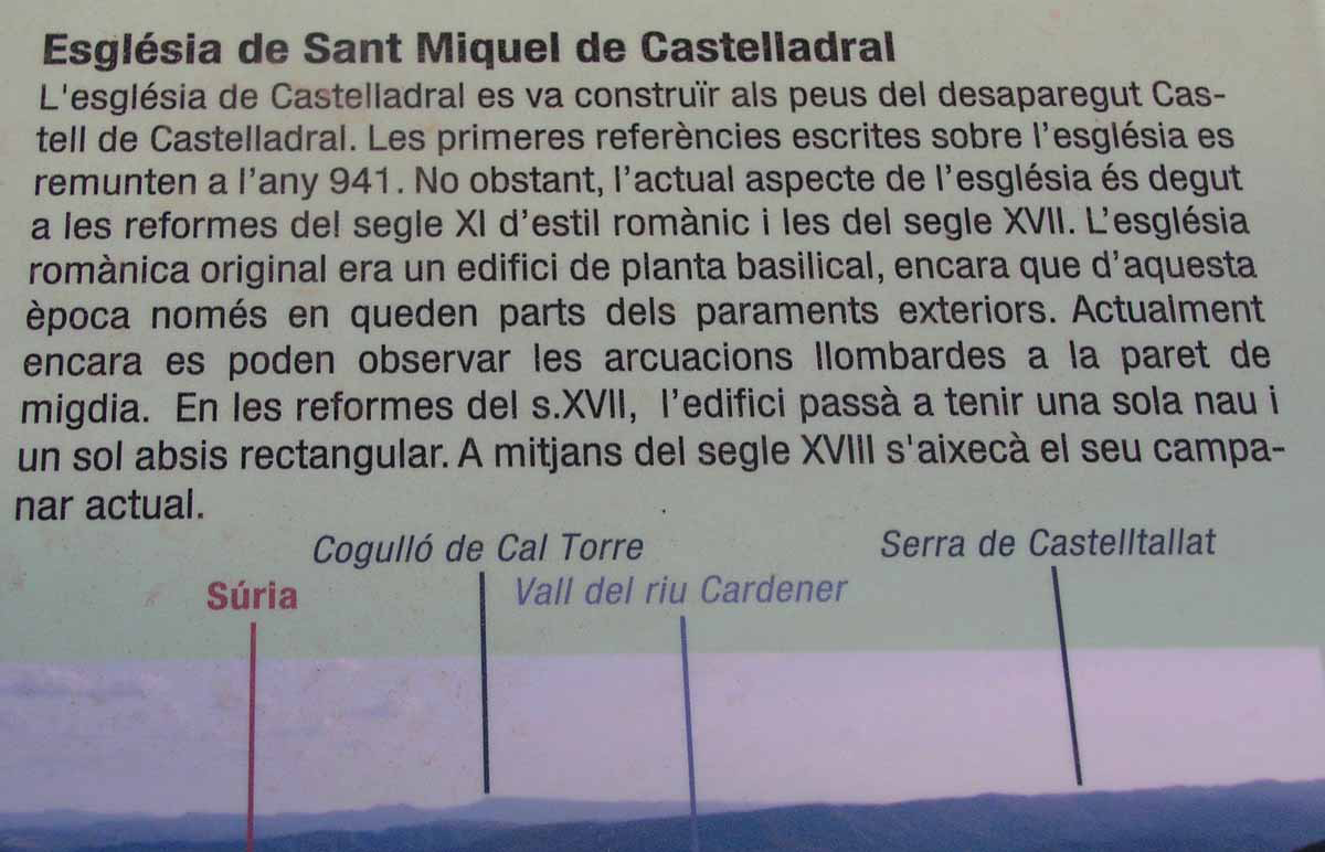 Església de Sant Miquel de Castelladral – Navàs