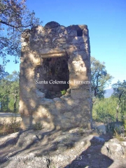 Església de Sant Pere Cercada – Santa Coloma de Farners - Camí - Capella de Sant Pere Petit.