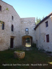 Església de Sant Pere Cercada – Santa Coloma de Farners - Pati.