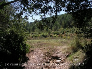 Església de Sant Pere de l’Erm – Sant Martí de Tous - Entrada a la planura.