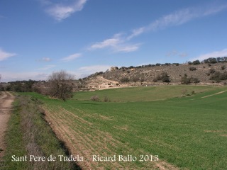 Església de Sant Pere de Tudela - recorregut.