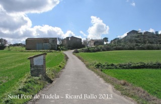 Església de Sant Pere de Tudela - recorregut - Inici itinerari.