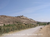 Cervera vista des de l'església de Sant Pere Gros. Cervera vista des de l'església de Sant Pere Gros.