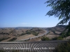 Vistes des de l\'església de Sant Pere i Sant Sadurní de Mirambell – Calonge de Segarra - La carretera que apareix a la imatge és la C-25.