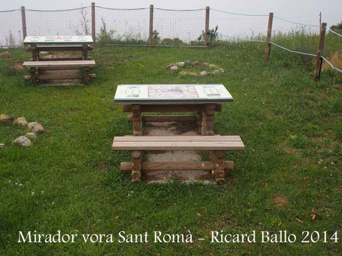 Camí des de l'Església de Sant Romà de la Clusa a La Pobla de Lillet - Mirador.