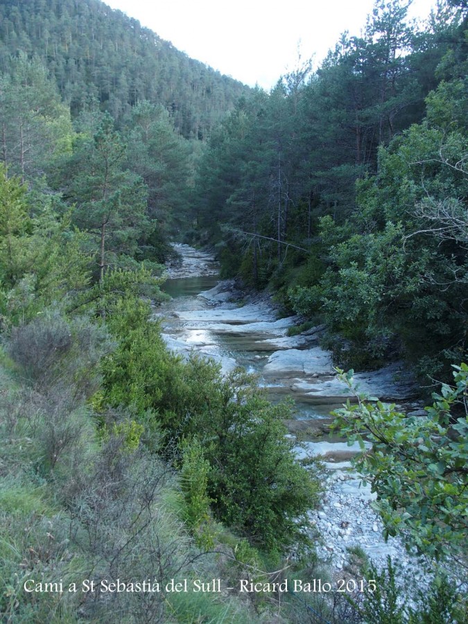 Camí a l'Església de Sant Sebastià del Sull – Saldes