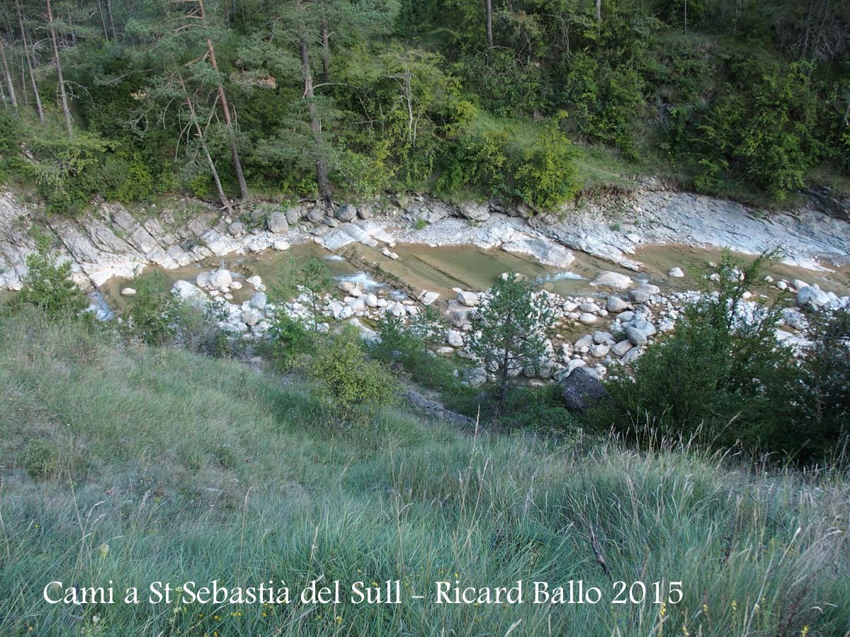 Camí a l'Església de Sant Sebastià del Sull – Saldes