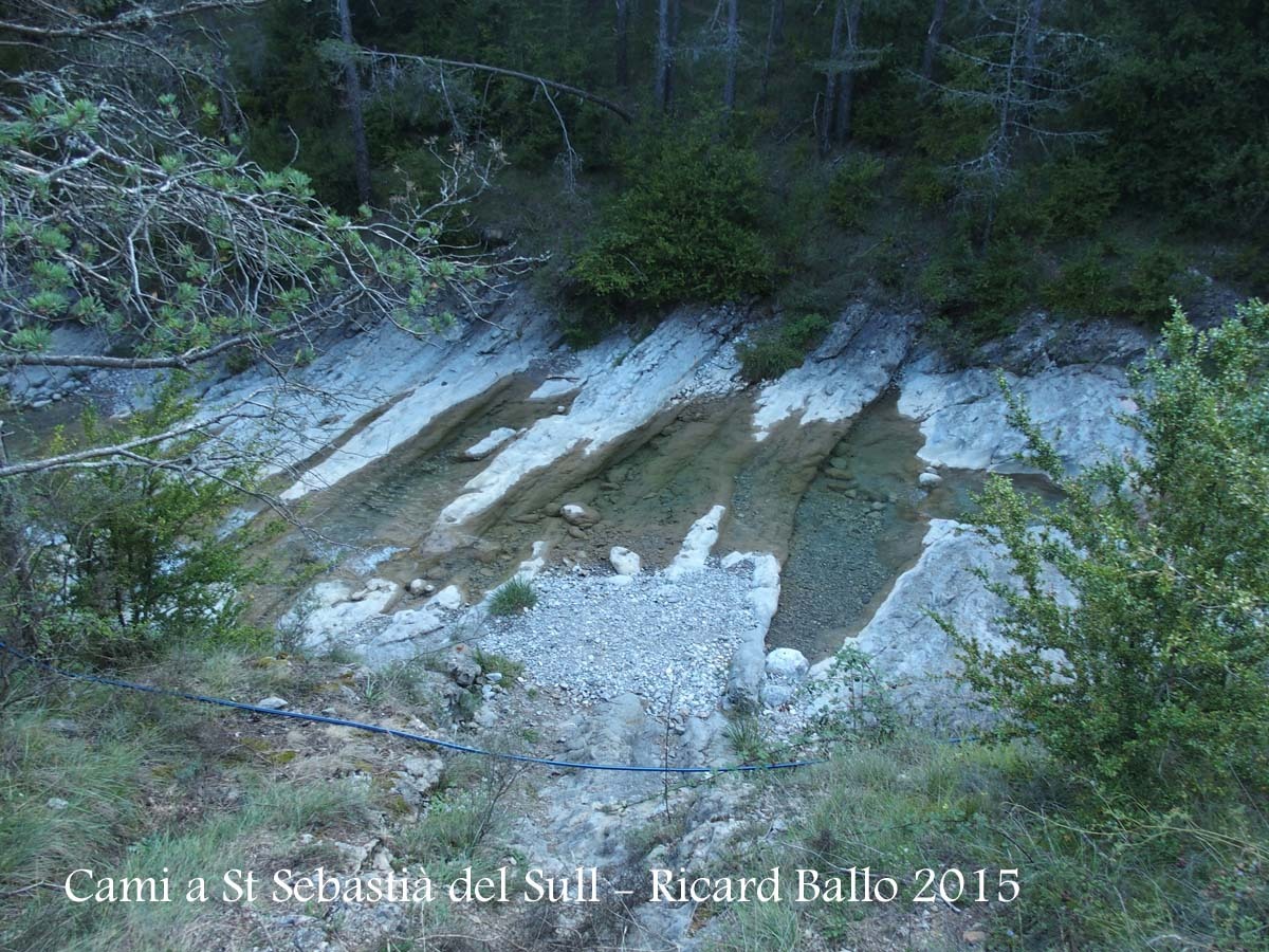 Camí a l'Església de Sant Sebastià del Sull – Saldes