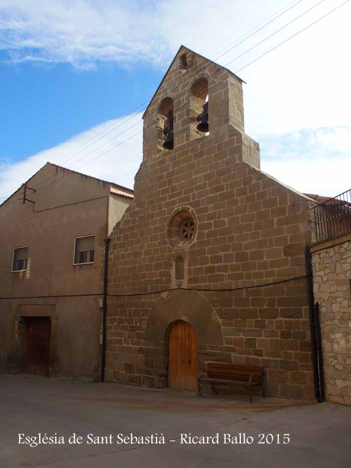 Església de Sant Sebastià –  La Guàrdia d'Urgell (Tornabous)