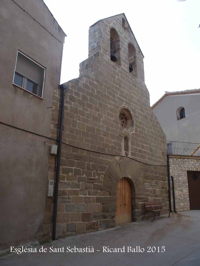 Església de Sant Sebastià –  La Guàrdia d'Urgell (Tornabous)