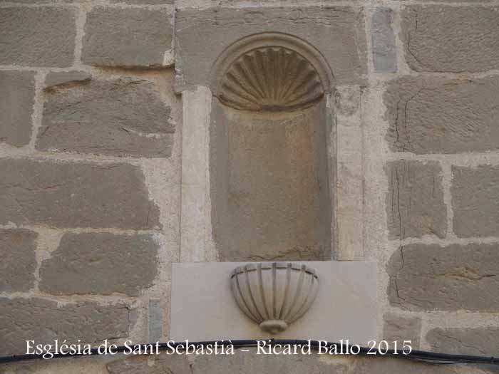 Església de Sant Sebastià –  La Guàrdia d'Urgell (Tornabous)