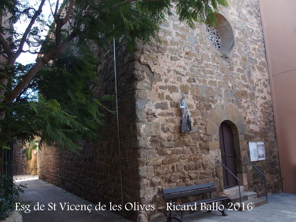 Església de Sant Vicenç de les Olives – Garrigoles