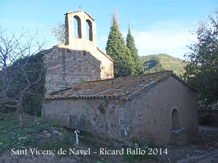 Església de Sant Vicenç de Navel – Viver i Serrateix