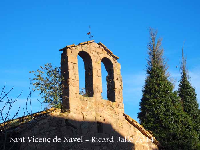 Església de Sant Vicenç de Navel – Viver i Serrateix