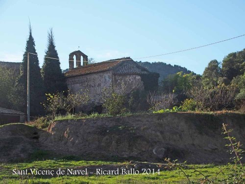 Església de Sant Vicenç de Navel – Viver i Serrateix