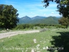 Vistes del camí a l'Església de Santa Bàrbara de Pruneres – Montagut i Oix