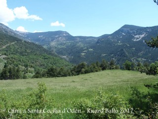 Camí a l'Església de Santa Cecília d’Odèn – Odèn